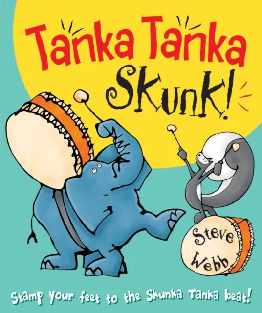 Steve Webb Tanka Tanka Skunk Paperback Book Multicolor