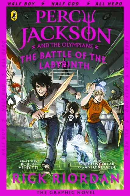 Rick Riordan The Battle of the Labyrinth: The Graphic Novel (Percy Jackson Book Multicolor