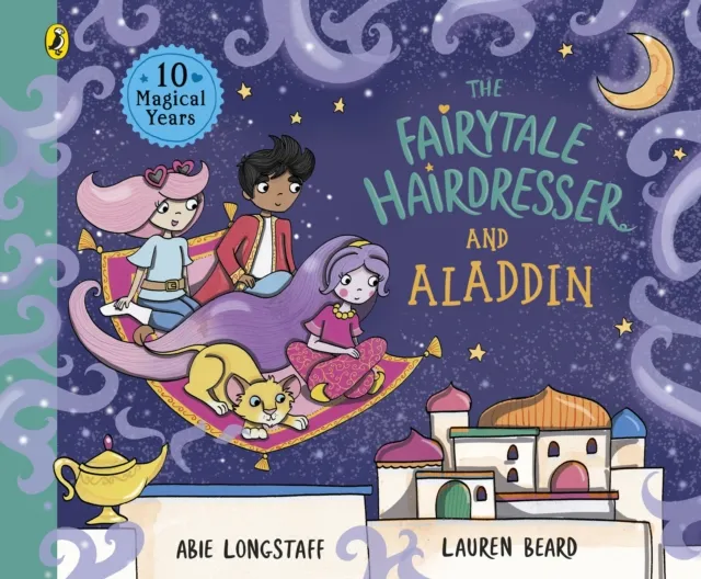 Abie Longstaff Fairytale Hairdresser & Aladdin Paperback Book Multicolor