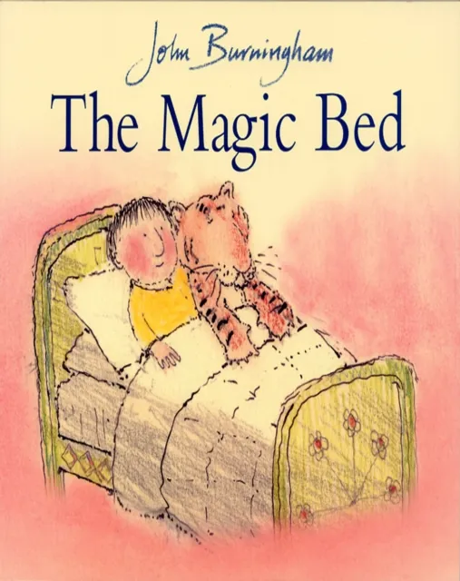 John Burningham Magic Bed Paperback Book Multicolor