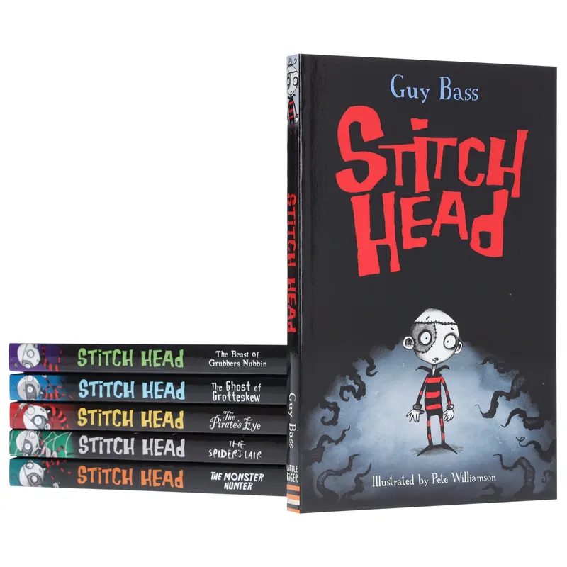 Stitch Head by Guy Bass 6 Books Collection Set - Ages 9-14 - Paperback Penguin Random House