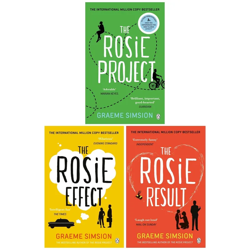 Don Tillman Series By Graeme Simsion: 3 Books Collection Set - Fiction - Paperback Penguin