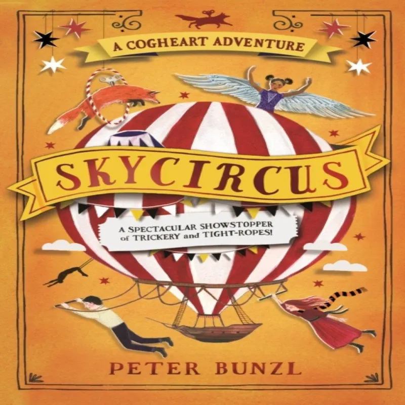 Peter Bunzl Skycircus Paperback Book Multicolor