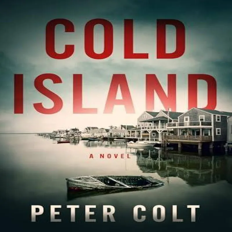 Peter Colt Cold Island Paperback Book Multicolor