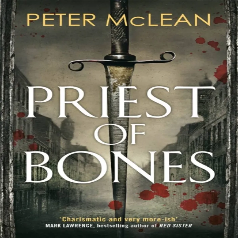 Peter McLean Priest of Bones Paperback Book Multicolor
