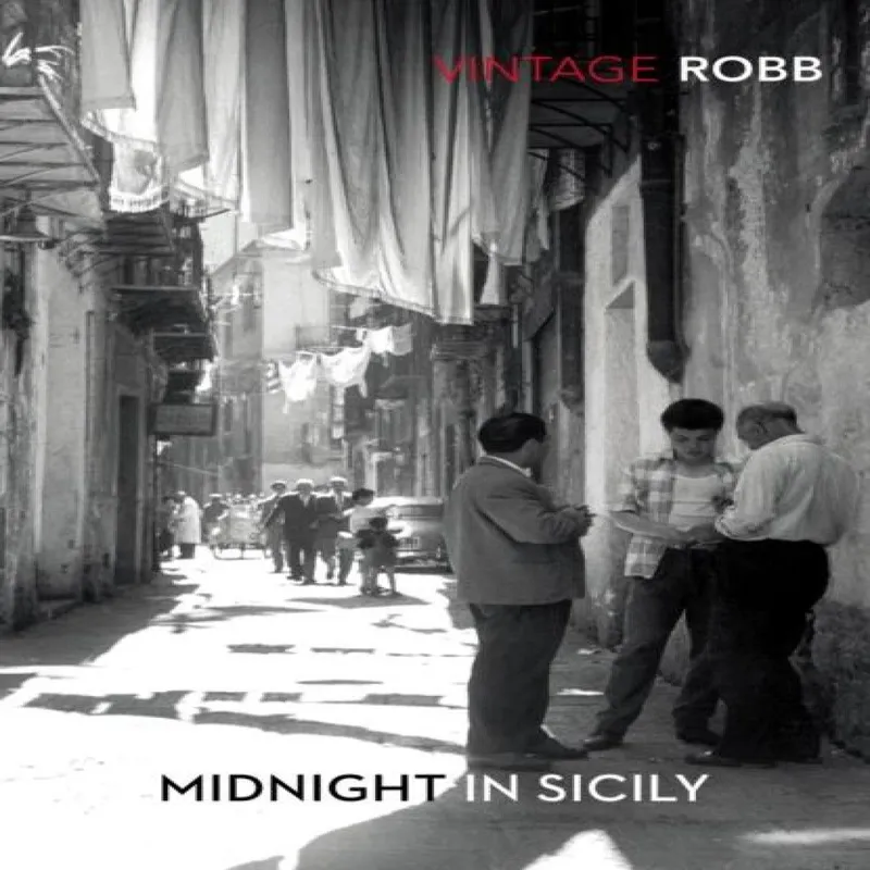 Peter Robb Midnight in Sicily Paperback Book Multicolor