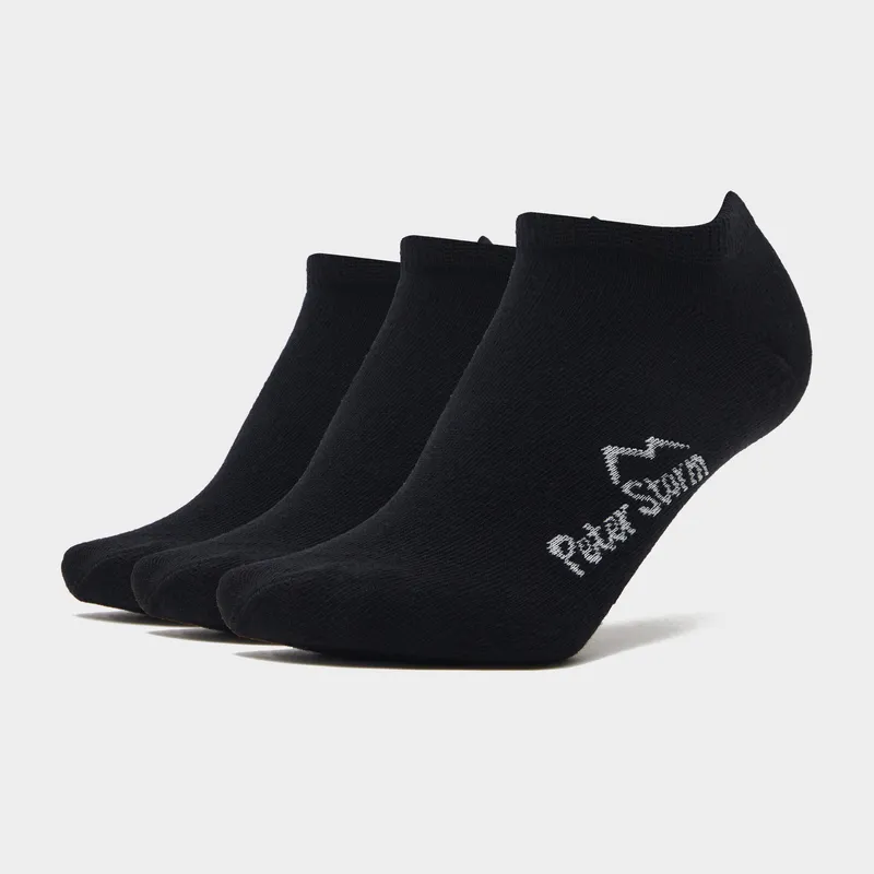 Peter Storm 3-Pack Sport Sock, Black