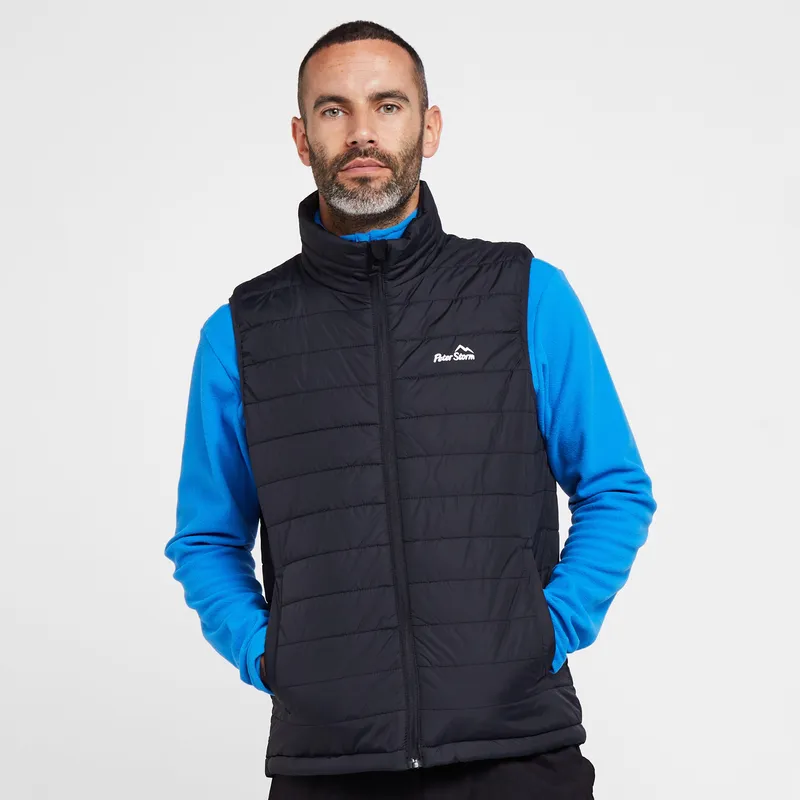 Peter Storm Men's Blisco II Insulated Gilet, Black S