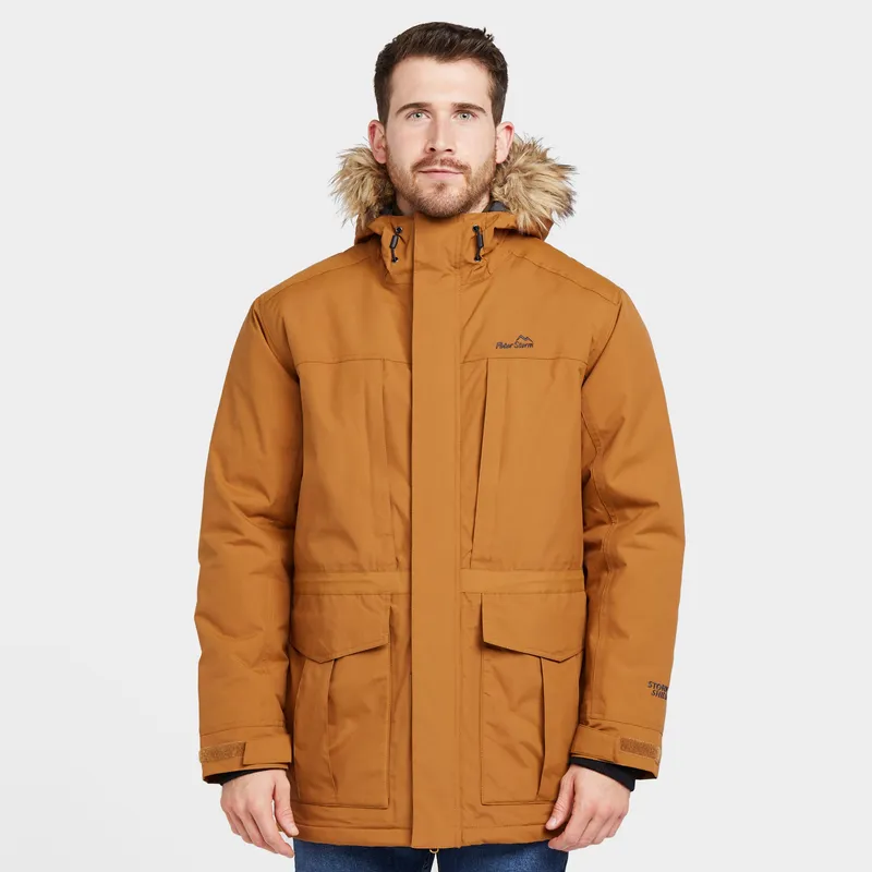 Peter Storm Men's Peter Parka Iii, Brown S