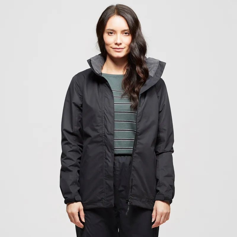 Peter Storm Women's Downpour Waterproof Jacket, Black 8