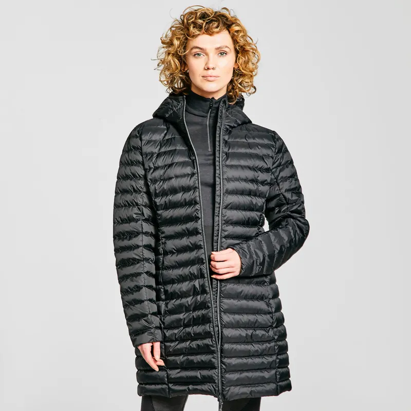 Peter Storm Women's Long Down Jacket Black