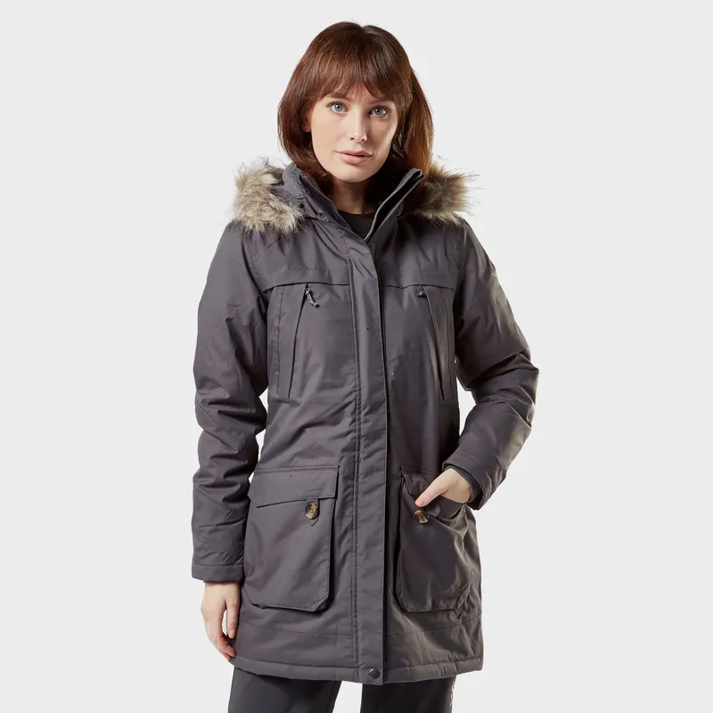 Peter Storm Women's Paloma Parka, Grey 18