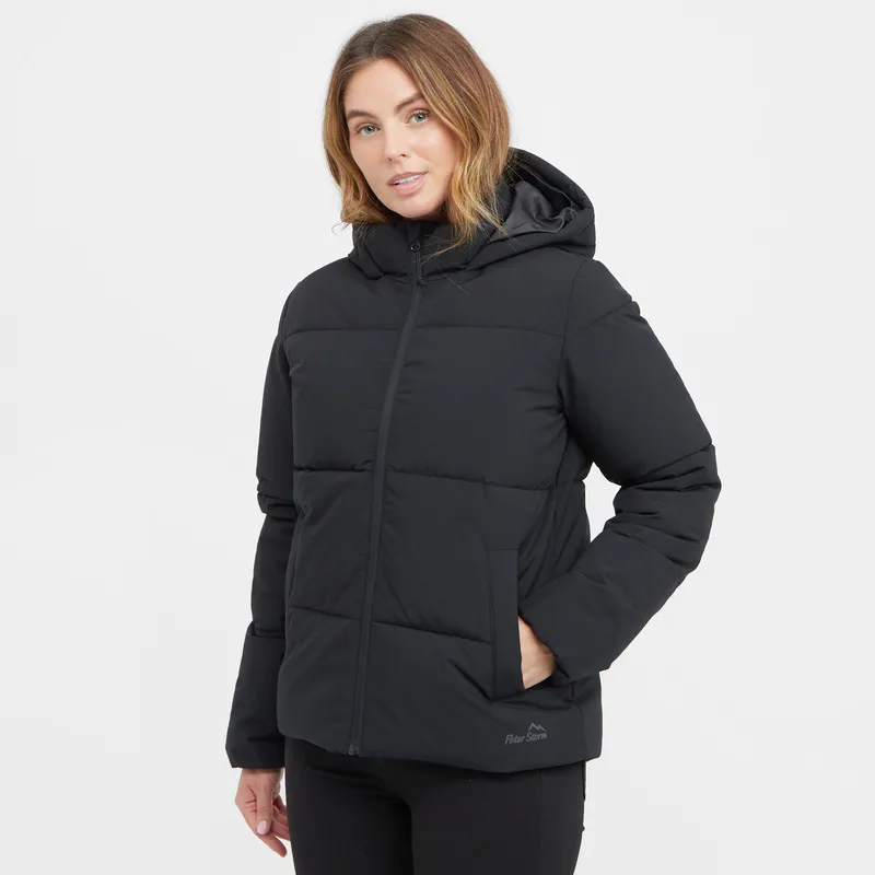 Peter Storm Women's Rose Baffle Jacket Black