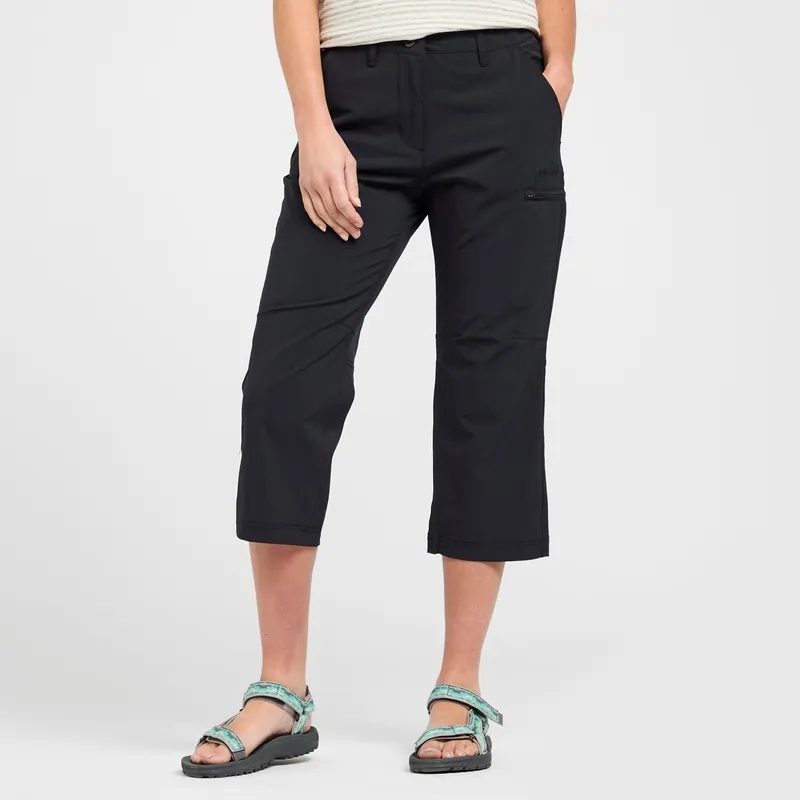 Peter Storm Women's Stretch Crop Trousers Black