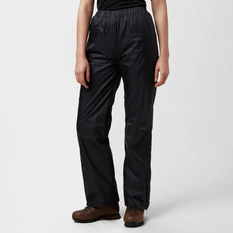 Peter Storm Women's Tempest Waterproof Trousers, Black 14