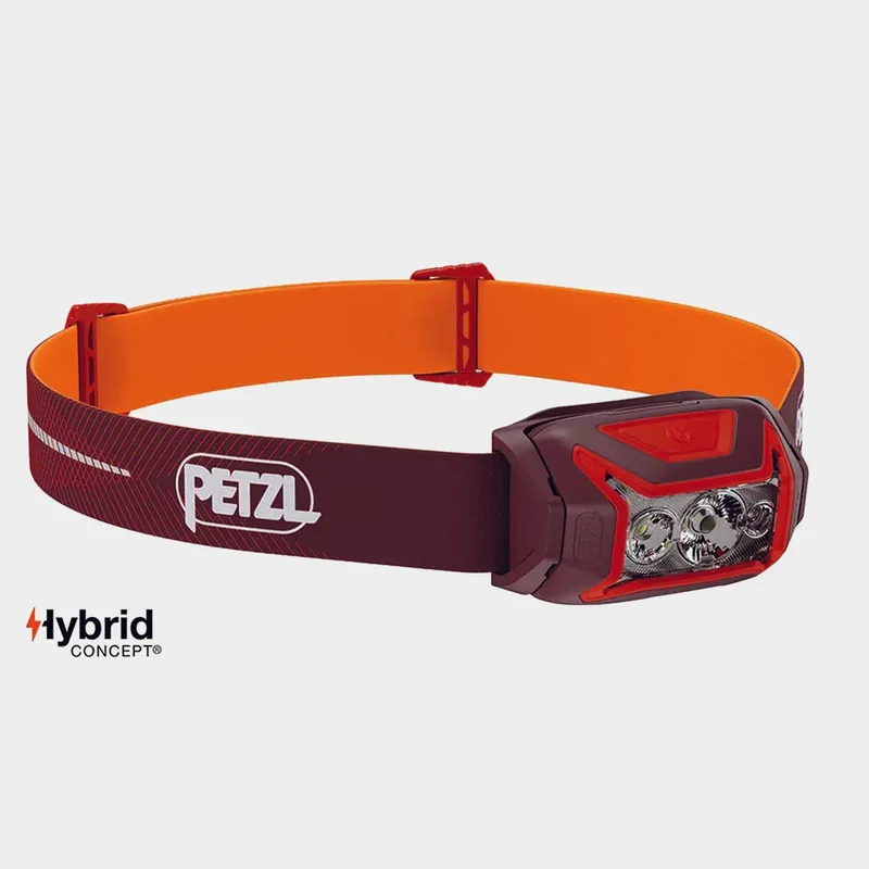 Petzl Actik Core Head Torch Red One Size Unisex