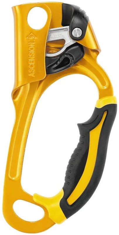 Petzl Ascension Right Hand Ascender, Yellow One Size