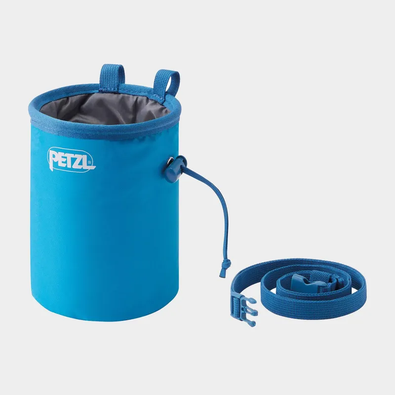 Petzl Bandi Chalk Bag, Blue One Size