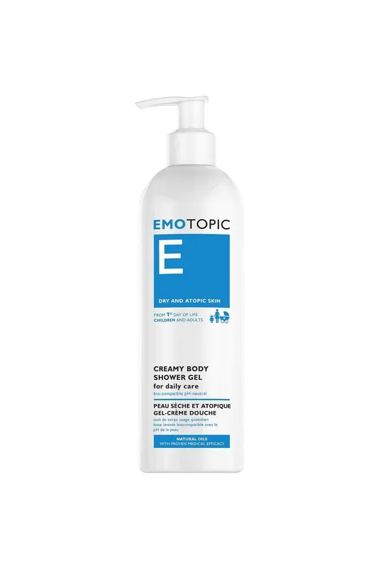 Pharmaceris Unisex Emotopic - Creamy Body Wash Gel 400ml in White White female