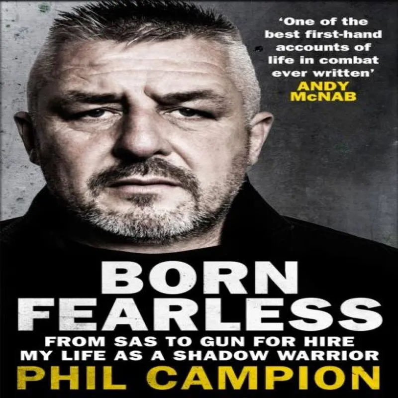 Phil Campion Born Fearless Paperback Book Multicolor