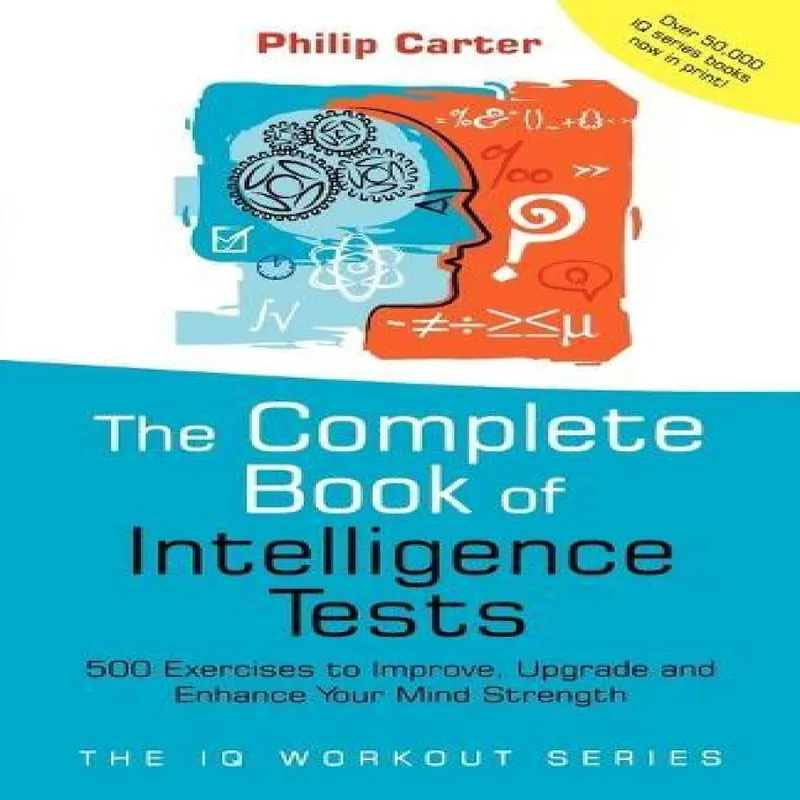 Philip Carter Complete Book of Intelligence Tests Paperback Multicolor