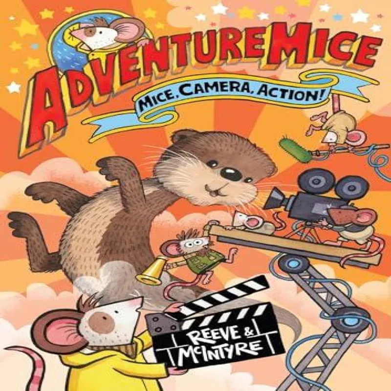 Philip Reeve Adventuremice: Mice, Camera, Action Paperback Book Multicolor