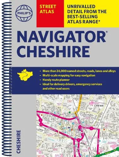Philip's Maps Philip's Navigator Street Atlas Cheshire