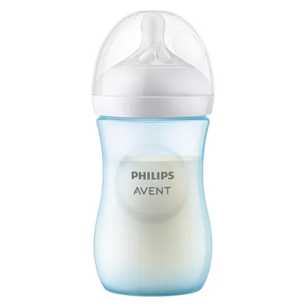 Philips Avent Natural Response 1+ Months Baby Feeding Blue Bottle – 260 ml