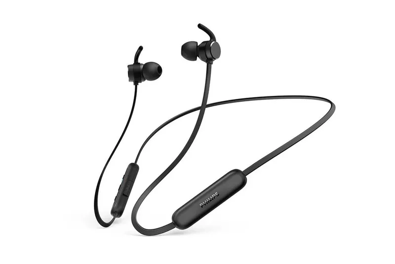Philips TAE1209 In-ear Wireless Bluetooth Headphones in Black Black
