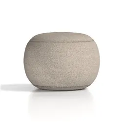 Phoebe Footstool Cream Boucle