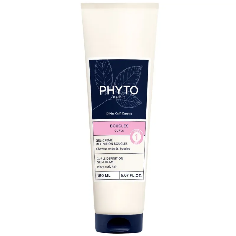 Phyto Paris Curls Definition Gel-Cream Day 1 for Wavy and Curly Hair 150mL