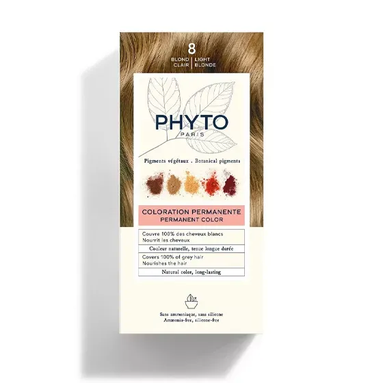 Phytocolor Coloring 8 Light Blonde