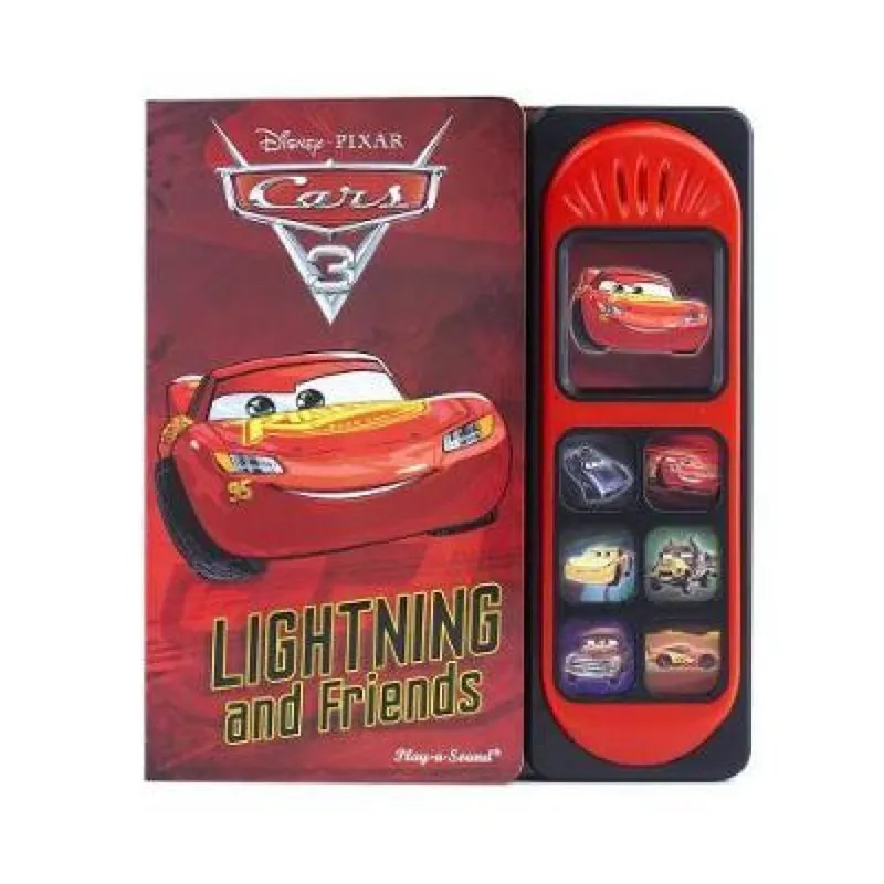 PI Kids Disney Pixar Cars 3: Lightning and Friends Sound Book
