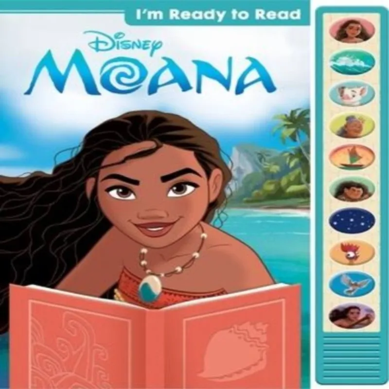 PI Kids Disney Moana: I'm Ready to Read Sound Book