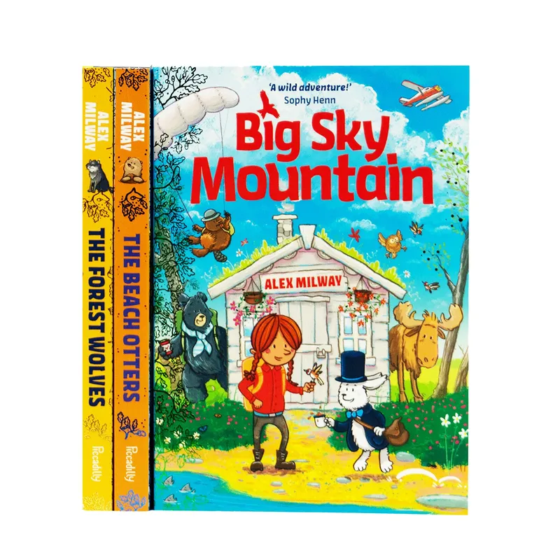 Big Sky Mountain Series By Alex Milway 3 Books Collection Set - Ages 5-8 - Paperback Piccadilly Press