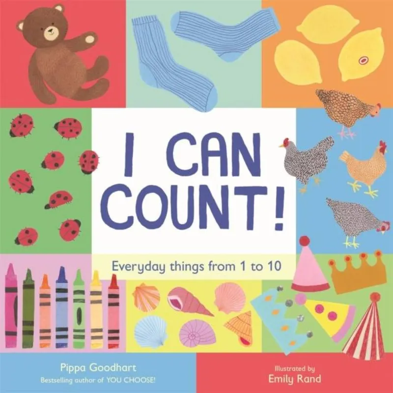 Pippa Goodhart I Can Count Board book Book Multicolor