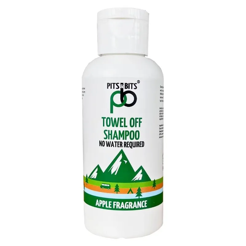 Pits & Bits Towel Off-Shampoo Water Free No Rinse - Apple in Clear Size: 500ml - Clear - Size: 500ml