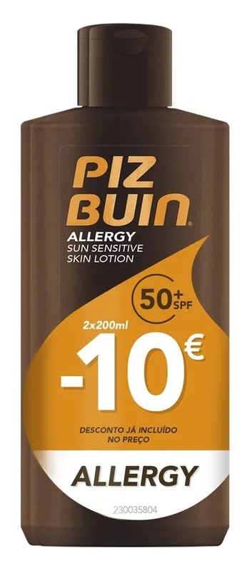 Piz Buin Allergy Sun Sensitive Body Skin Lotion Protection SPF50
