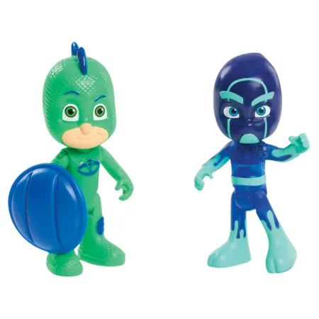 PJ Masks Pyjama Heroes Figure Set - Gekko & Night Ninja