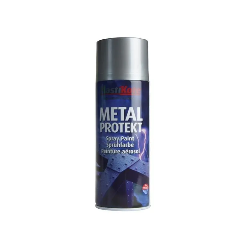 Plastikote Metal Protekt Spray Aluminium 400Ml Aluminium