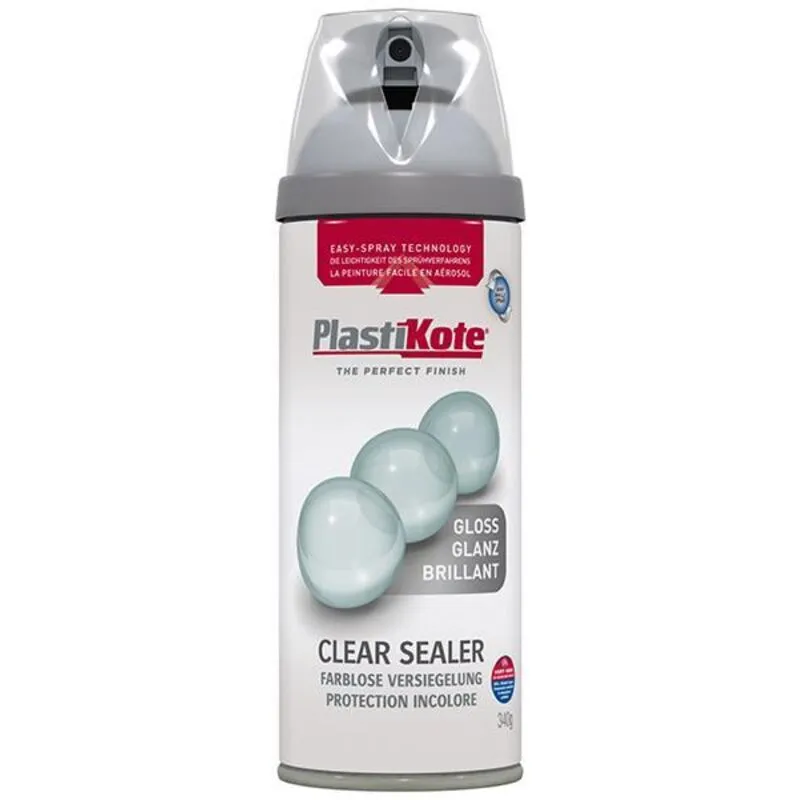Plastikote - Twist & Spray Gloss Clear 400ml