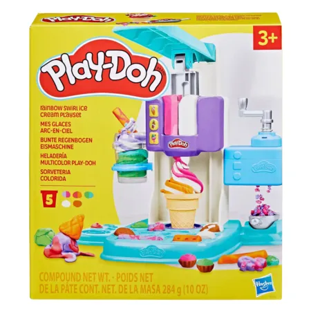 Play-Doh Rainbow Swirl Ice Cream Playset