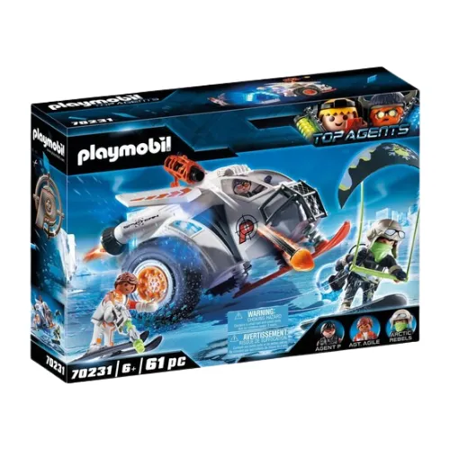 Playmobil 70231 Spy Team Command Sled