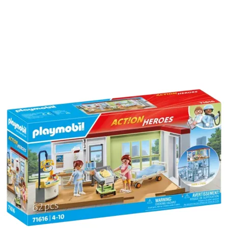 Playmobil Action Heroes Maternity Ward Playset