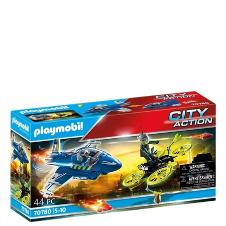 Playmobil City Action Police Jet Pack with Boat