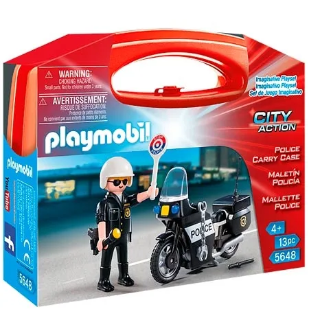 Playmobil City Action Police Suitcase - 5648