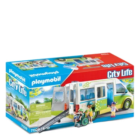 Playmobil City Life School Bus Playset