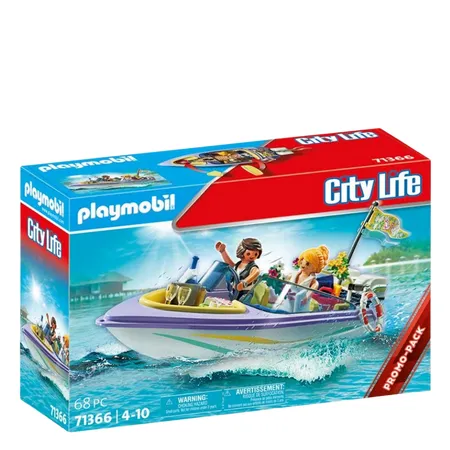 Playmobil City Life Wedding Honeymoon Speedboat Trip Playset