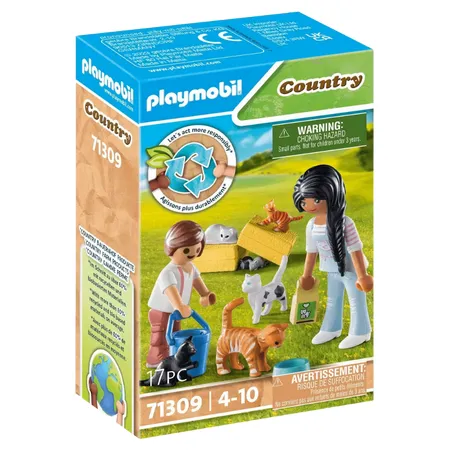 Playmobil Country Cat Playset