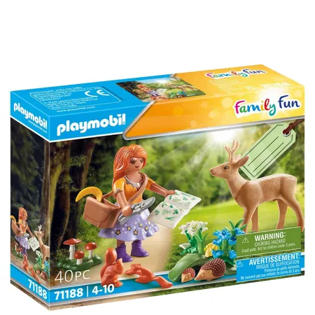 Playmobil Family Fun Plant Scientist Gift Set
